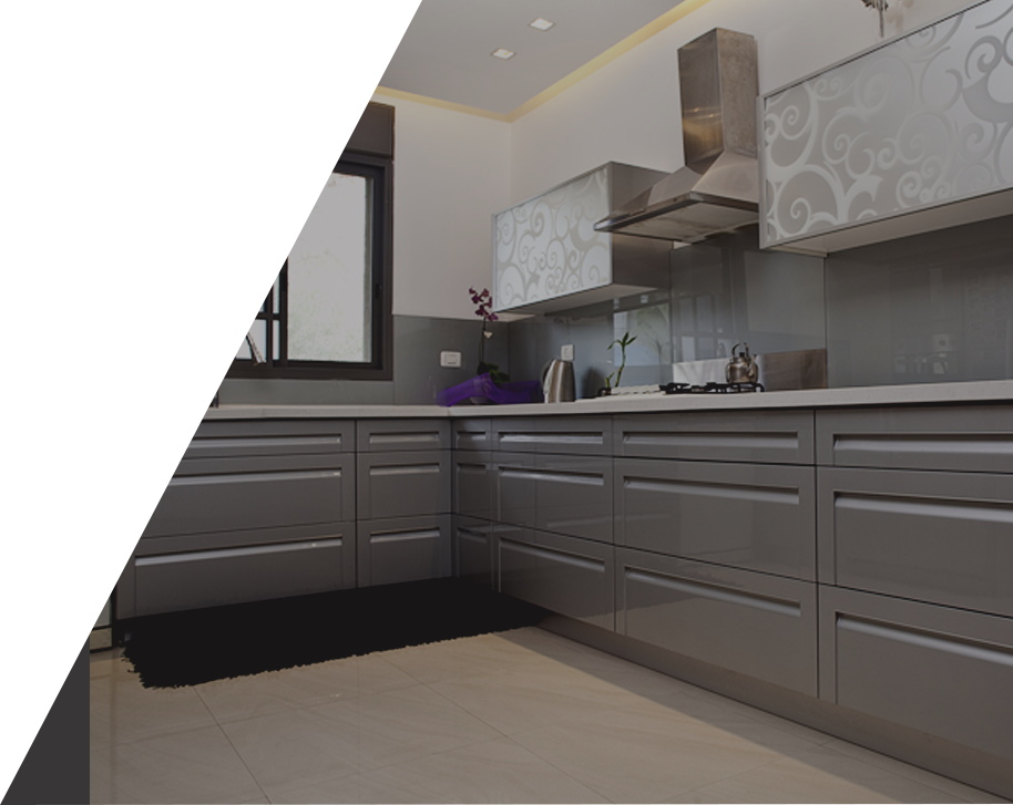 הרודס מטבחים - מטבח אפור